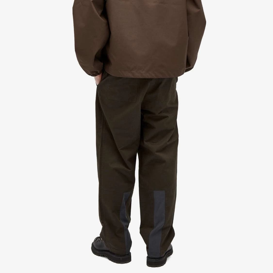 폴디드 코튼 드릴 팬츠 [다크올리브] 상품이미지1