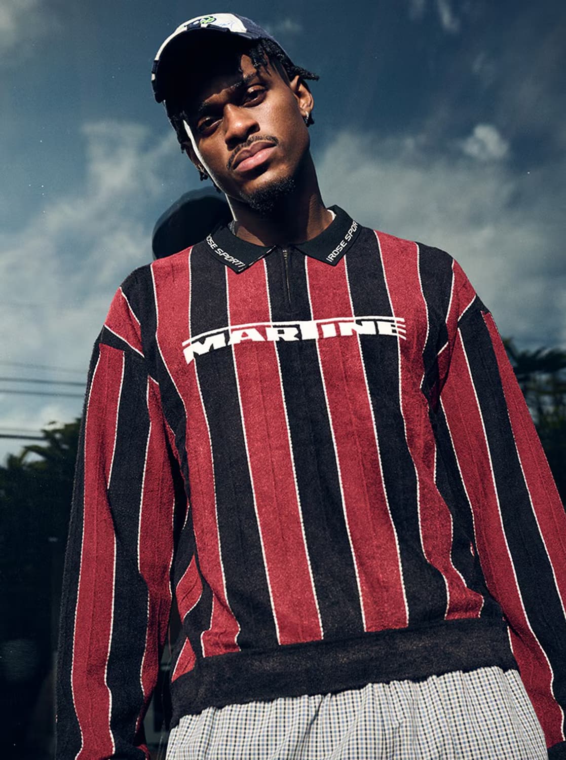 Martine Rose — Logo Polo Brown 상품이미지5