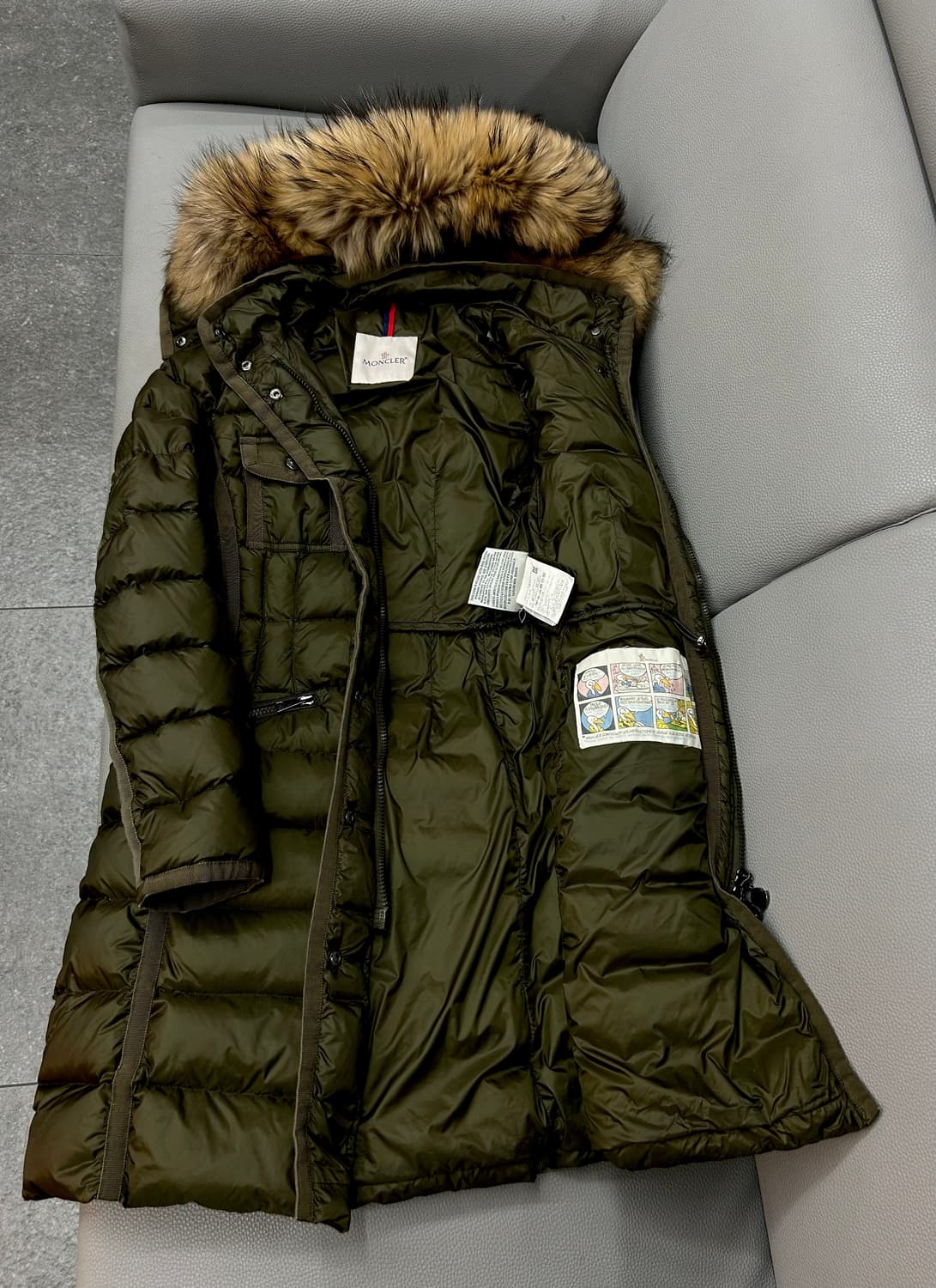 몽클레어 헤르민퍼 카키(0) 상품이미지8