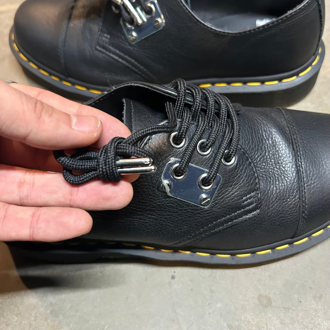 270) 닥터마틴 블랙 루나 슈즈 상품이미지3