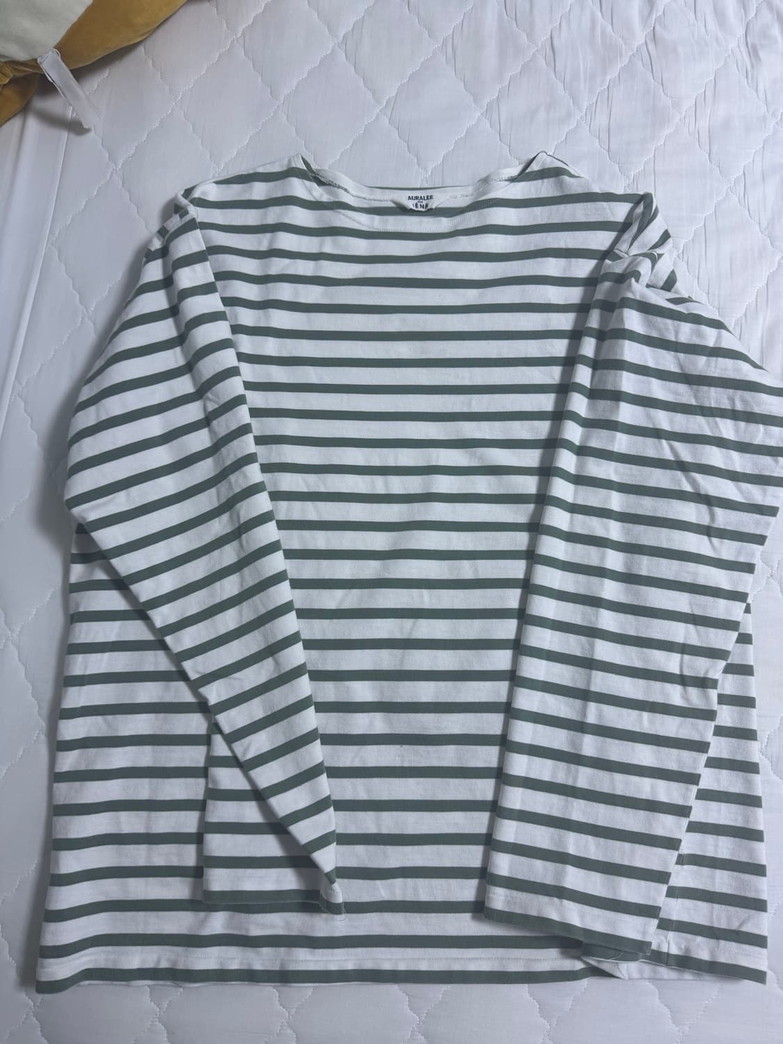 AURALEE IENA 스트라이프 보트넥 보더티 4 상품이미지1