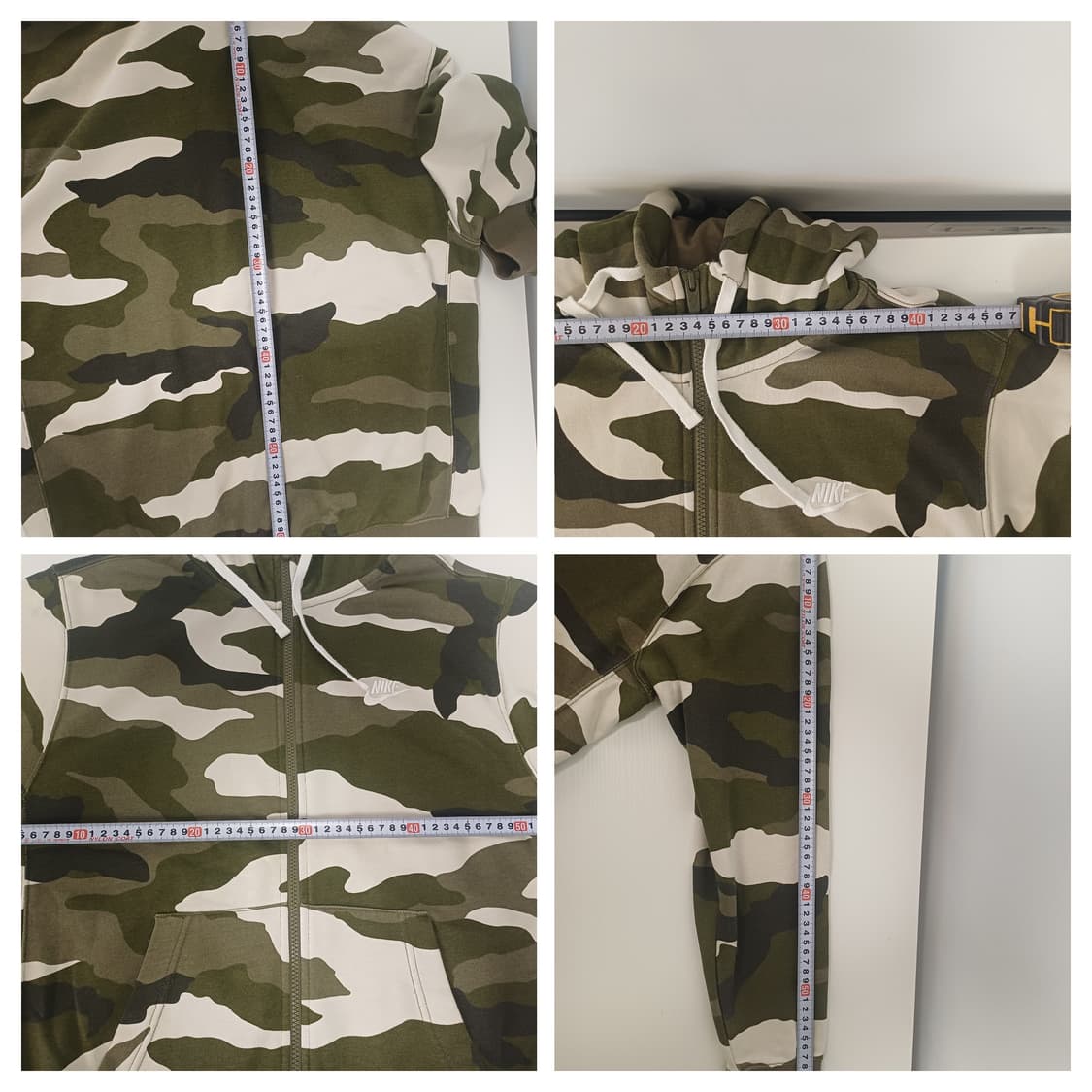 [L/100] 나이키 NSW 클럽 플리스 카모 풀집 후디 상품이미지9
