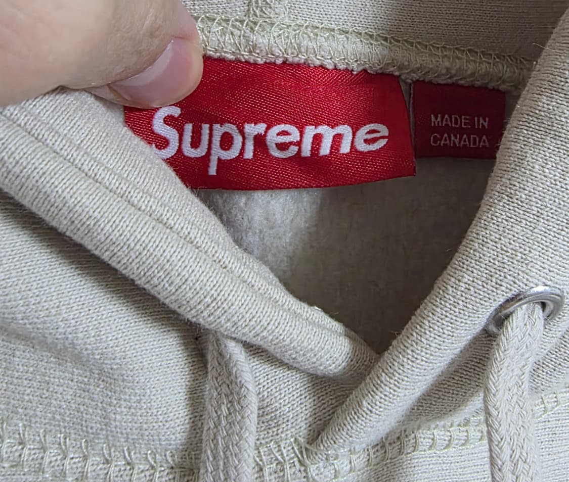 24FW 슈프림 박스로고 후드 스웨트셔츠, XL 상품이미지3