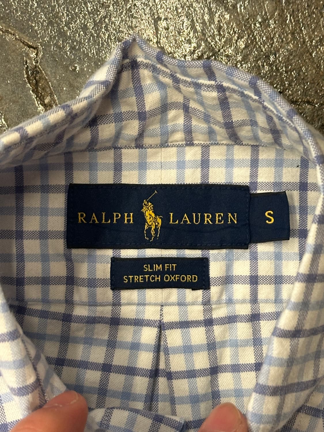 폴로 랄프로렌 체크 셔츠 S 상품이미지4