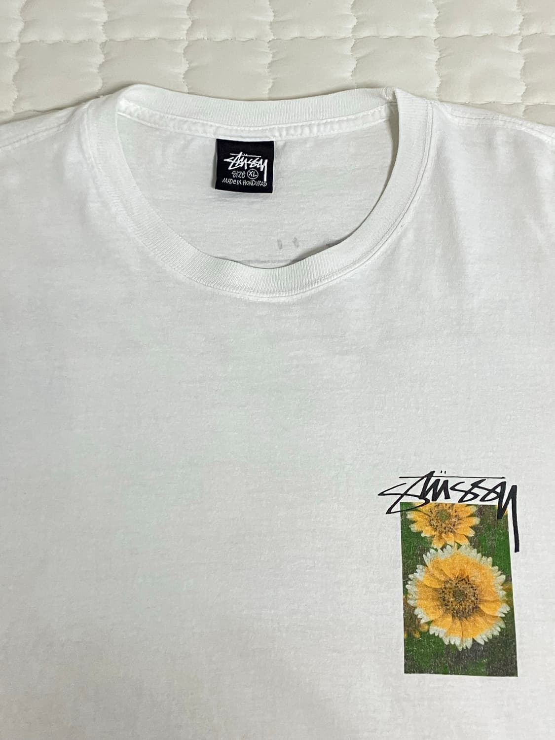 스투시 플라워 그리드 롱슬리브 XL 상품이미지2