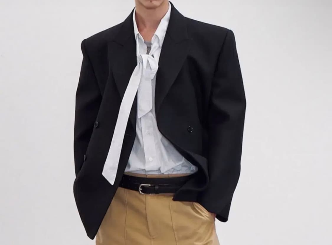 렉토 스트라이프 타이셔츠 M 상품이미지2