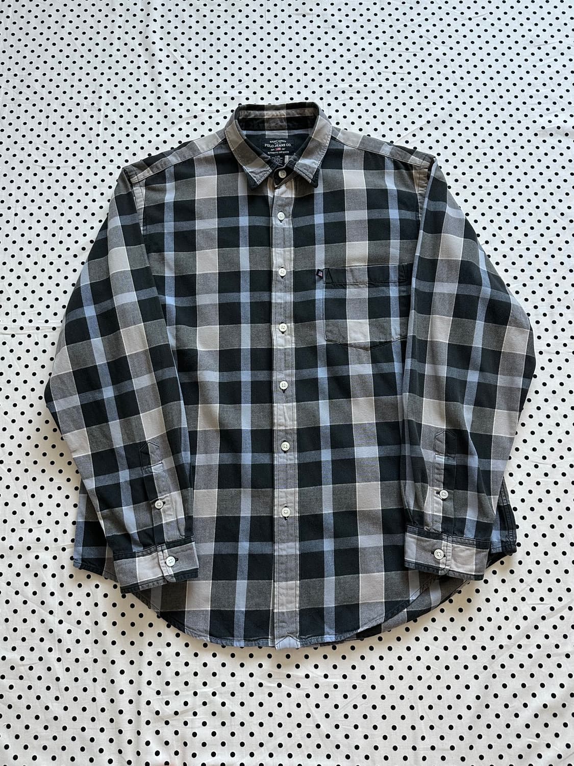 폴로진스 Pole Jeans Co. 90's~00's 체크 셔츠 상품이미지1