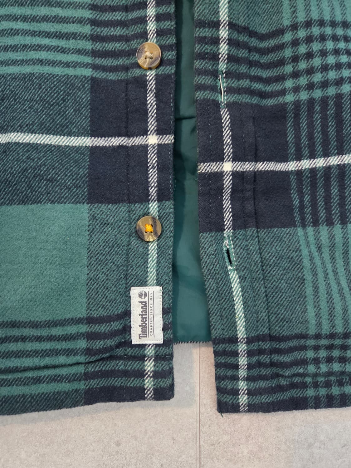 Timberland 체크 셔츠 자켓 상품이미지3