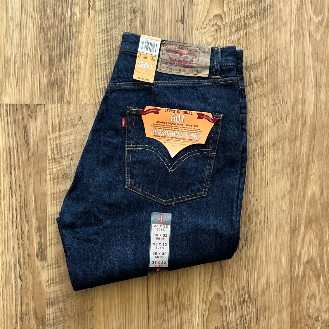 00s 리바이스501 데드스탁 [36x32] 상품이미지6
