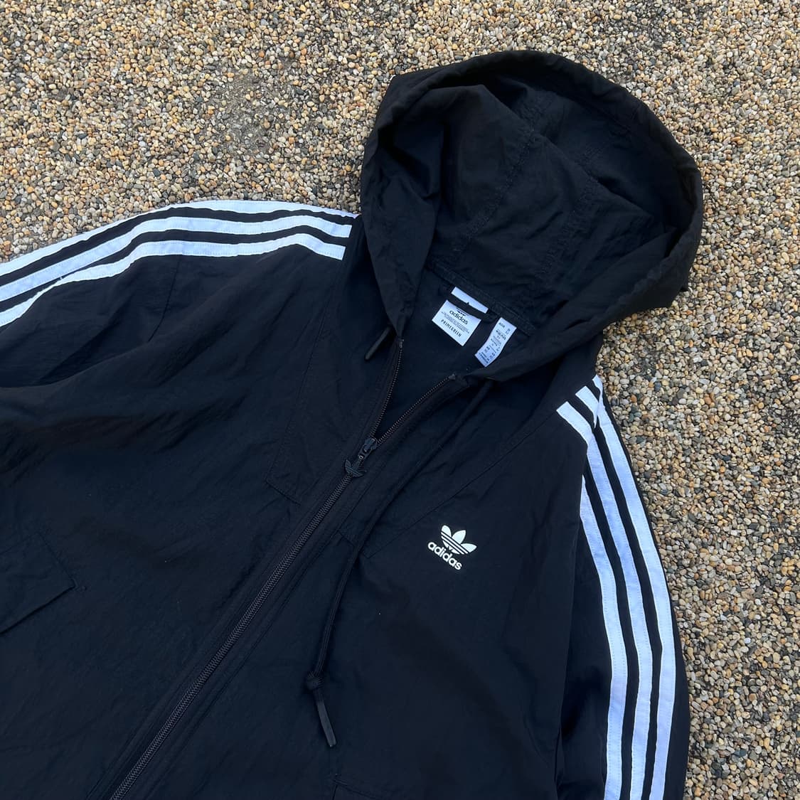 아디다스 파이어버드 로고 삼선 바람막이 상품이미지2