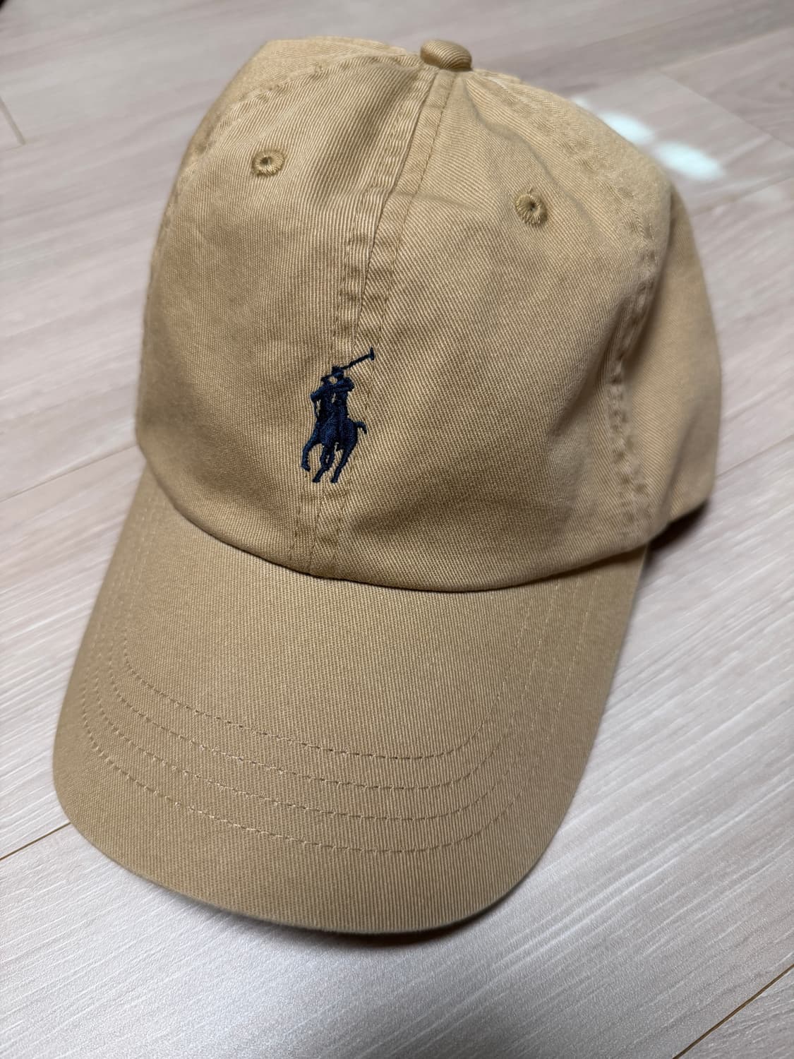 폴로 랄프로렌 베이지 볼캡 상품이미지1