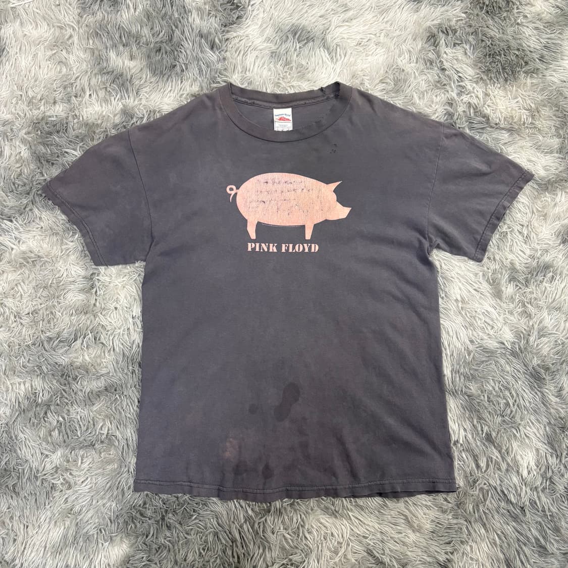 빈티지 Pink Floyd Pig 티셔츠 faded 상품이미지1