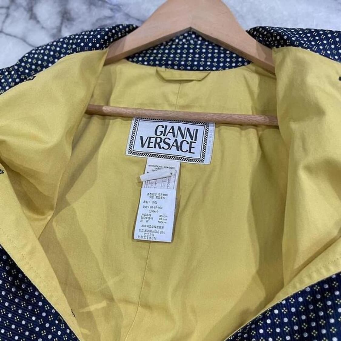 베르사체 레이디 도트 자켓 made in ITALY   상품이미지6