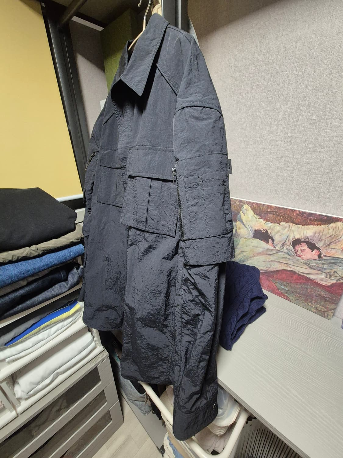 준지 유틸리티 셔츠 XL-XXL 상품이미지4