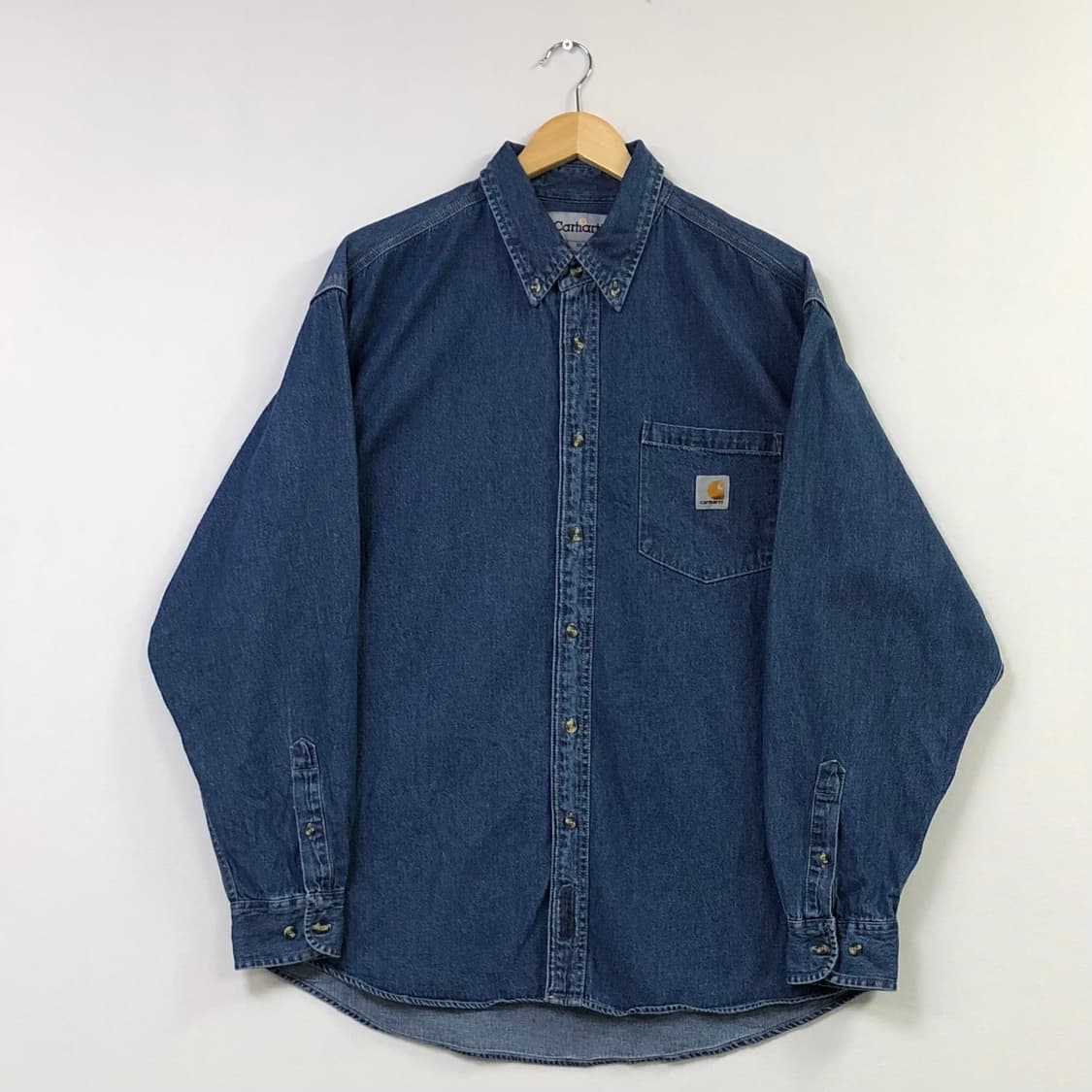 XL 칼하트 데님 셔츠 상품이미지2