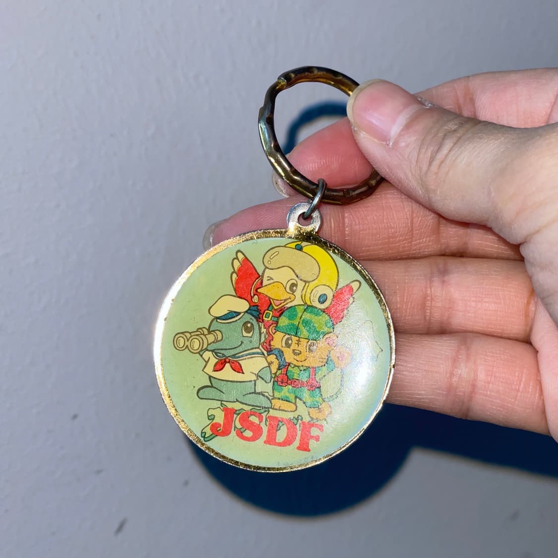 [중고] JDSF 일본군 캐릭터 빈티지 키링 상품이미지1