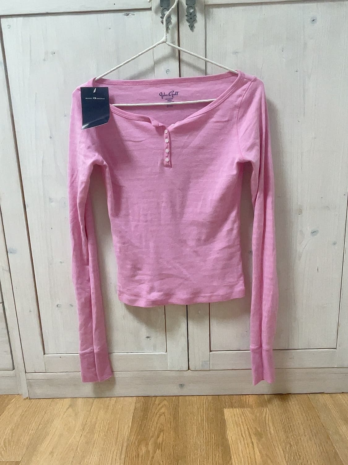 브랜디멜빌 핑크 스트라이프 젤리 긴팔 티셔츠 새상품 상품이미지1