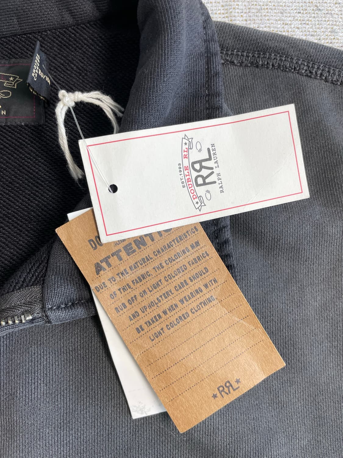 RRL 프렌치테리 하프집업 스웨트셔츠(L) 상품이미지2