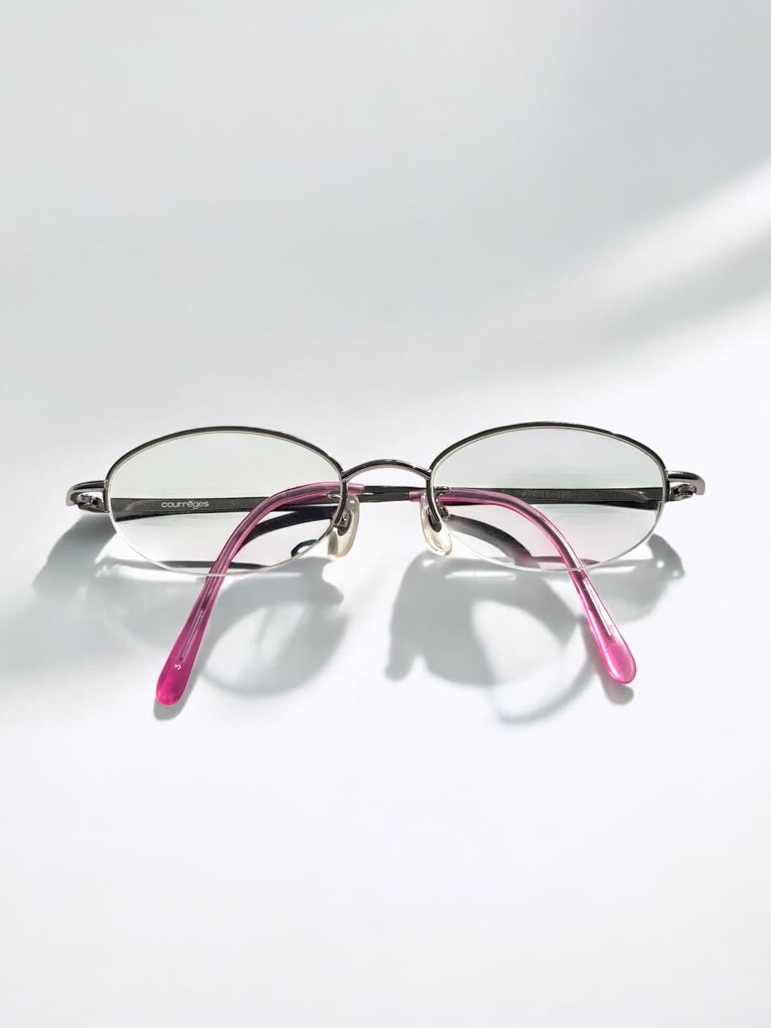 Courreges pink glasses 상품이미지1