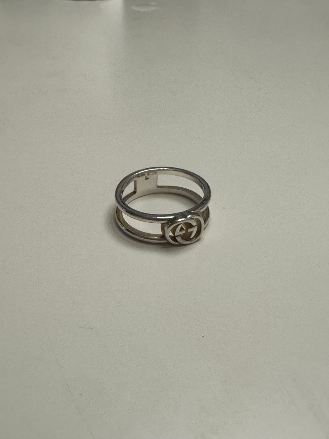 구찌 인터로킹 반지 9호 상품이미지1