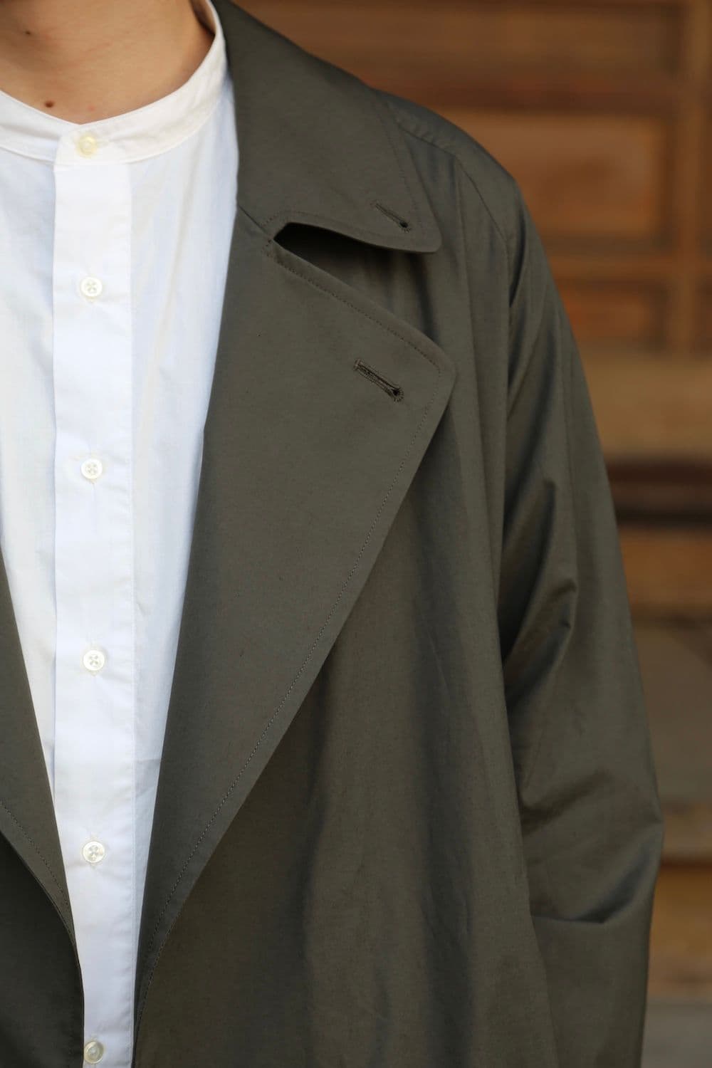 시오타 수빈코튼 타입라이터 타이로켄 코트 상품이미지7