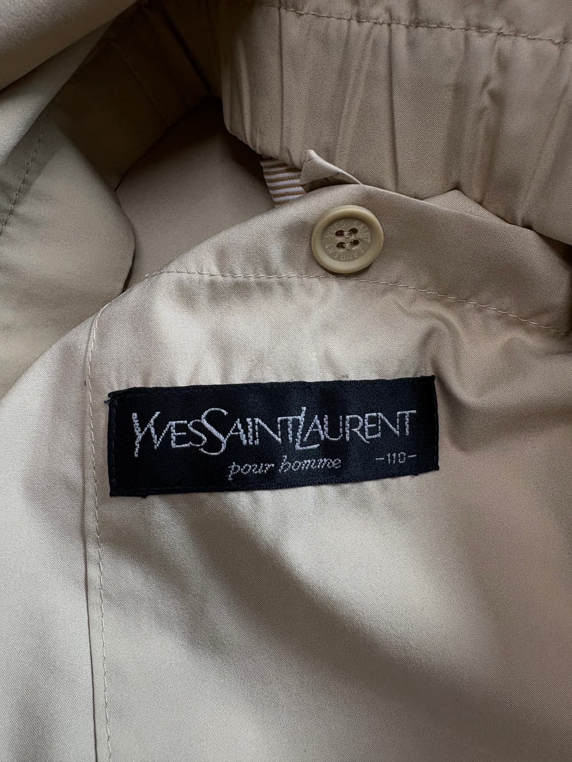 90s YSL입생로랑 아카이브 블루종 자켓 3865 상품이미지4