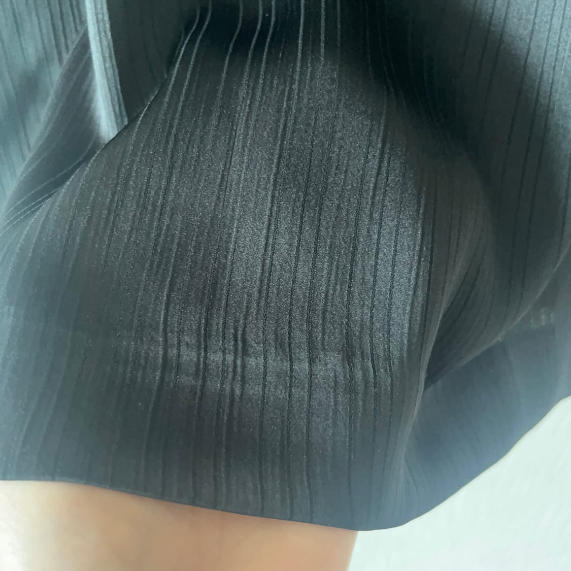 오버듀플레어 롱치마 스커트 검정 1size S -새제품 상품이미지8