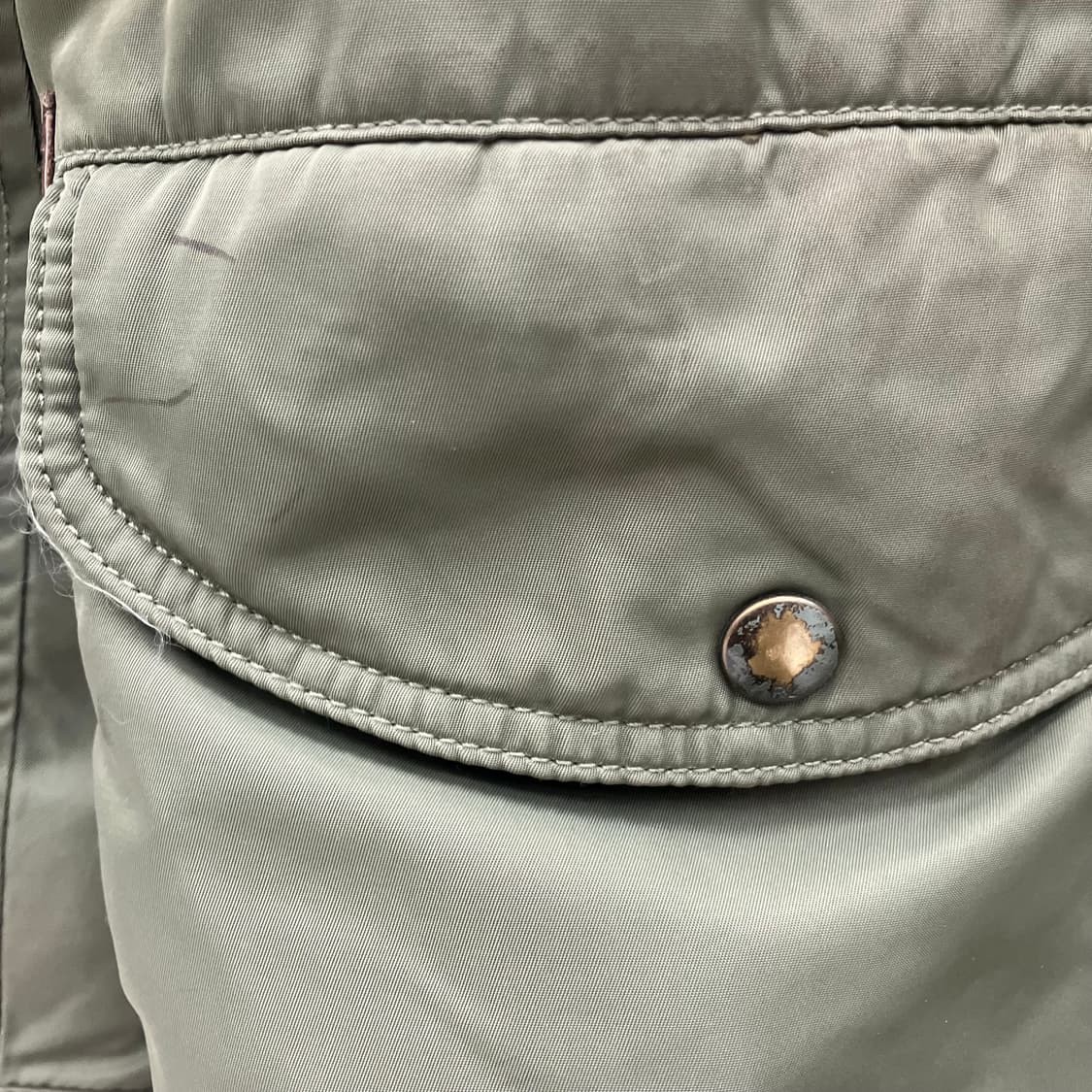 폴로 랄프로렌 카키 N3B 밀리터리 파카 M 상품이미지9