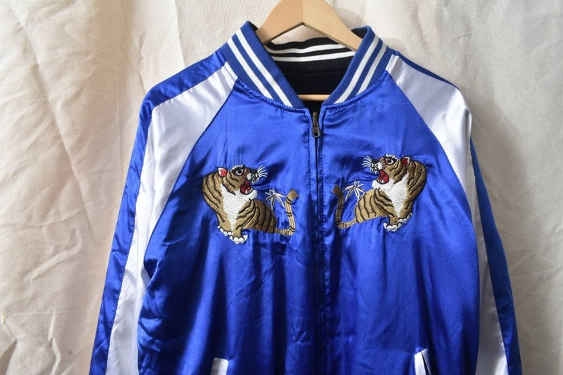 JPN 스카쟌 벨벳 양면 자켓 M0384 상품이미지7