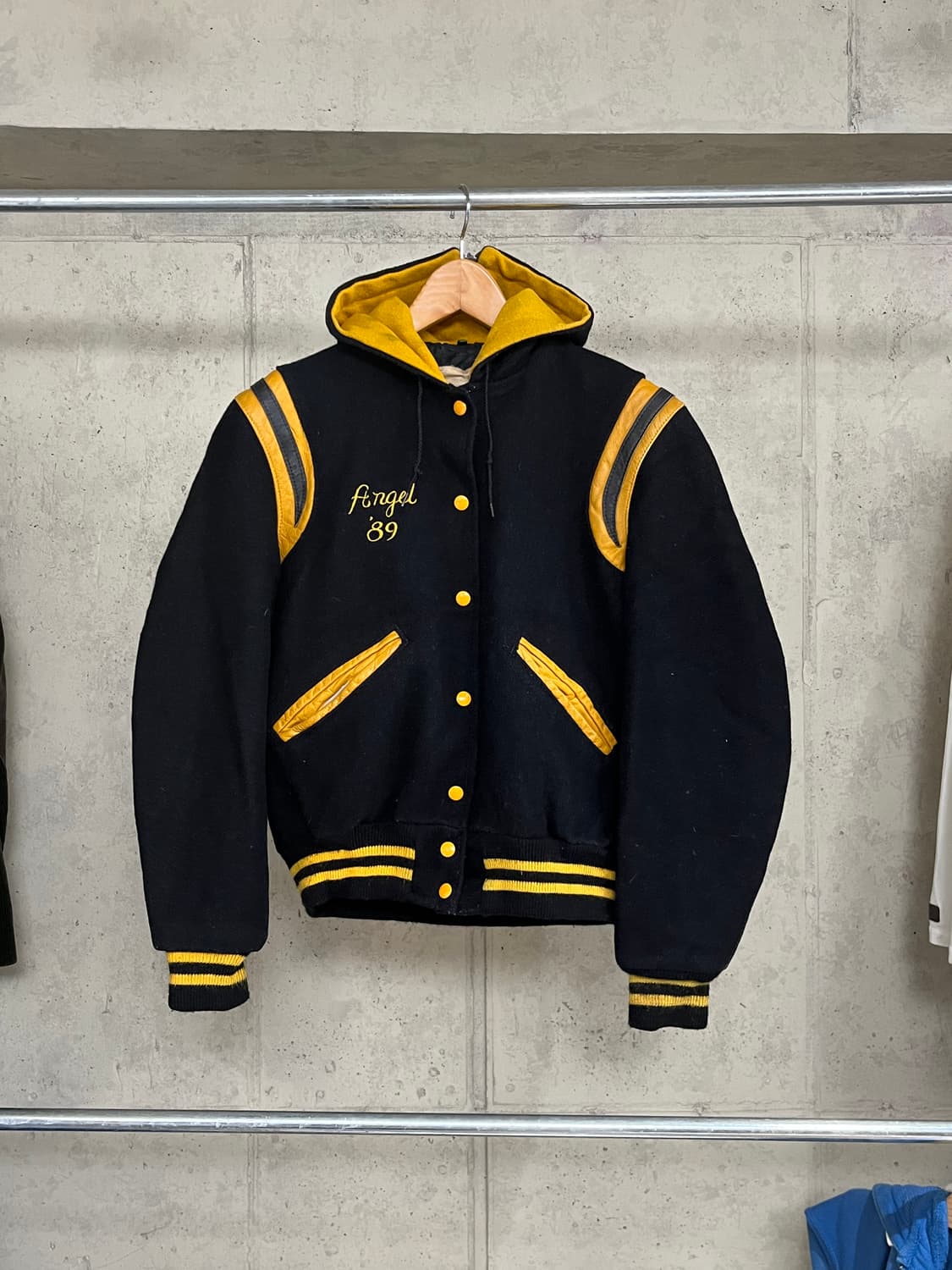 70s Delong Hoodie Varsity Jacket 상품이미지1