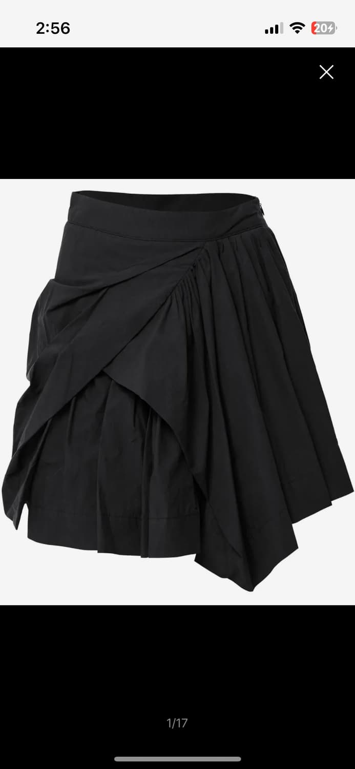 플레어업 스커트 draped layered skirt 상품이미지1