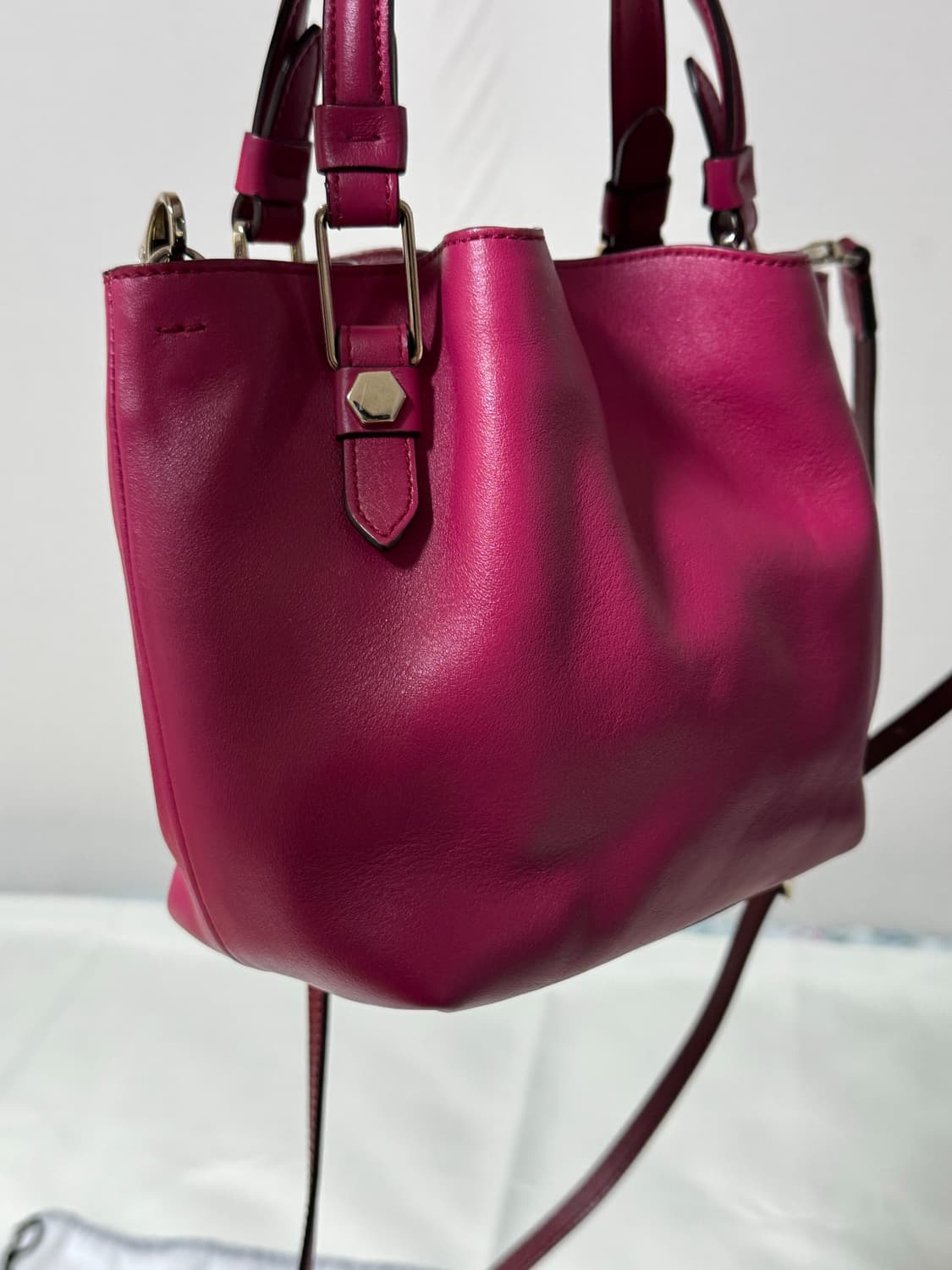 토즈 미니 플라워백 핑크 상품이미지4