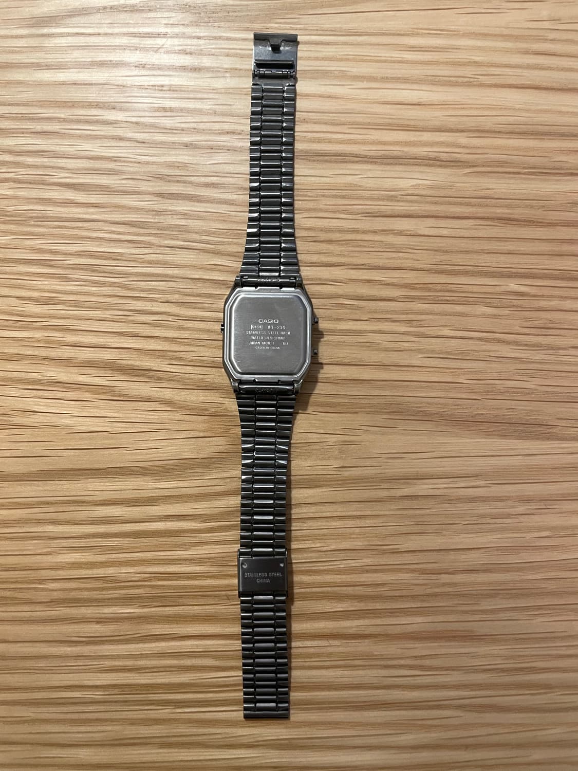 카시오 AQ-230GG 블루 메탈 시계 상품이미지3