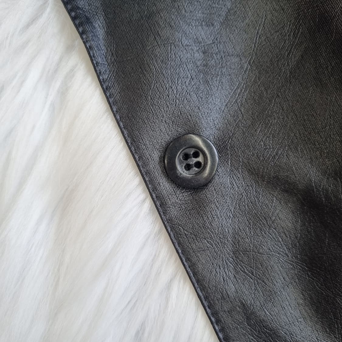 MAPLECINQ 빈티지 가죽 느낌 셔츠 1953 상품이미지6