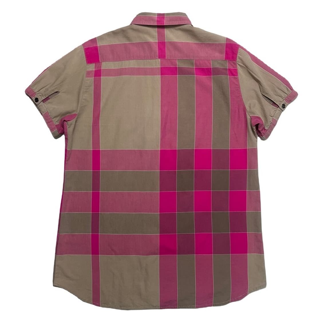 BURBERRY BRIT 체크 셔츠 베이지-핑크 XXL 상품이미지8