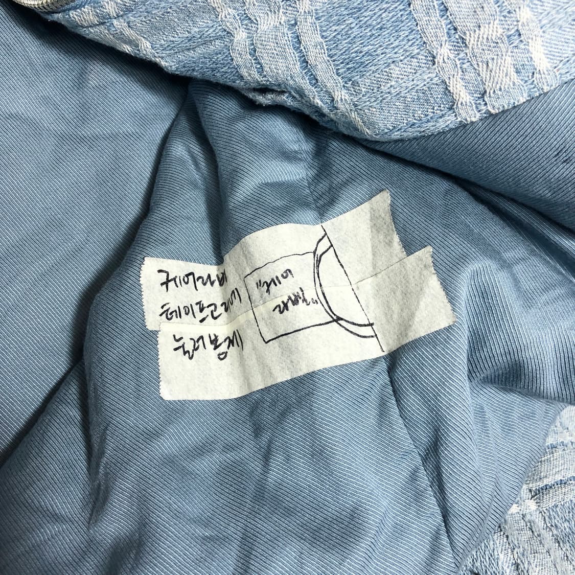 시스템옴므 체크 후드 점퍼 (QC샘플) 상품이미지8