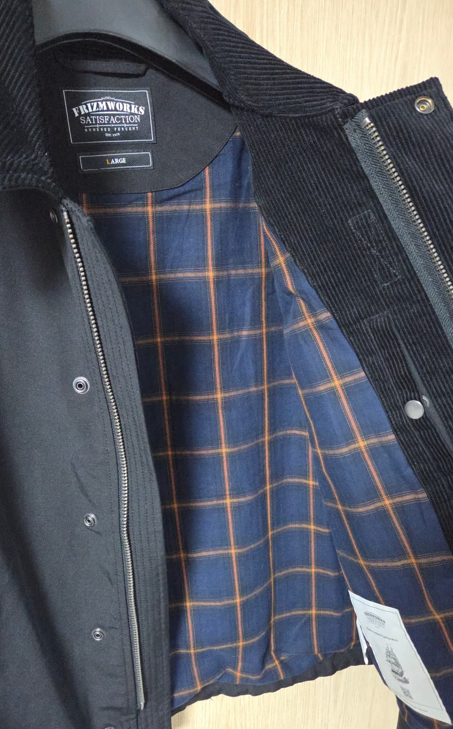 (착샷) 프리즘웍스 헤리티지 헌팅 자켓  상품이미지4