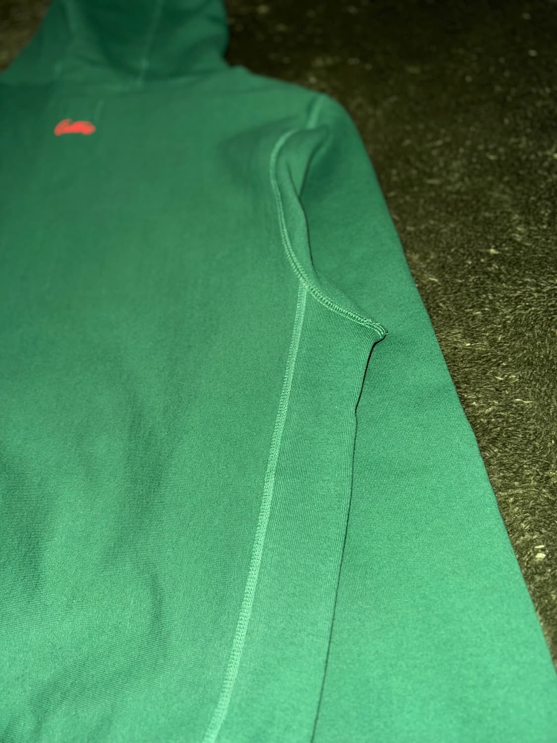 [XL] NOAH 노아 X 안토니오 로페즈 콜라보 포토 후디 그린 상품이미지9