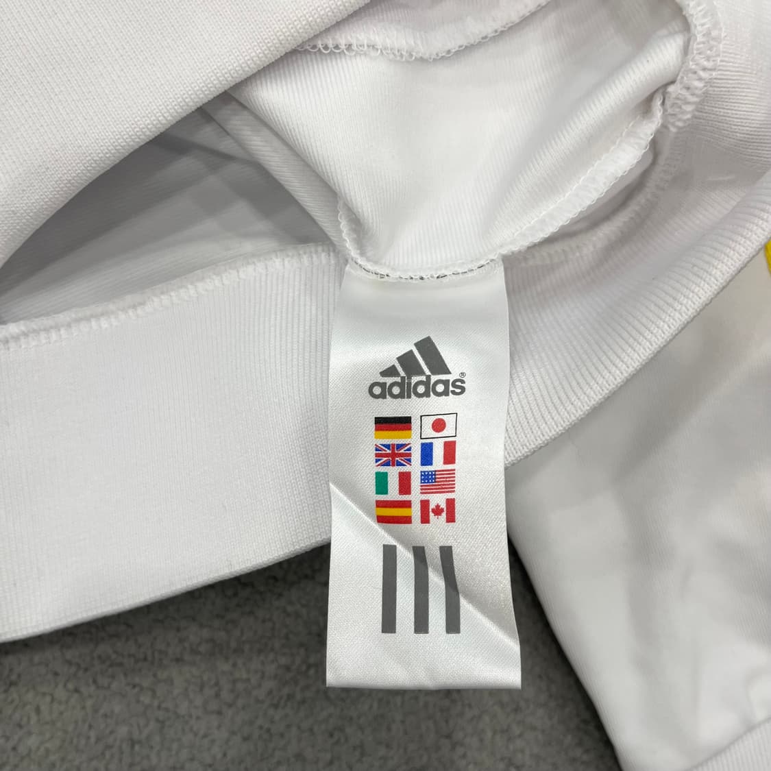 95 아디다스 화이트 배색 져지 트랙탑 상품이미지7