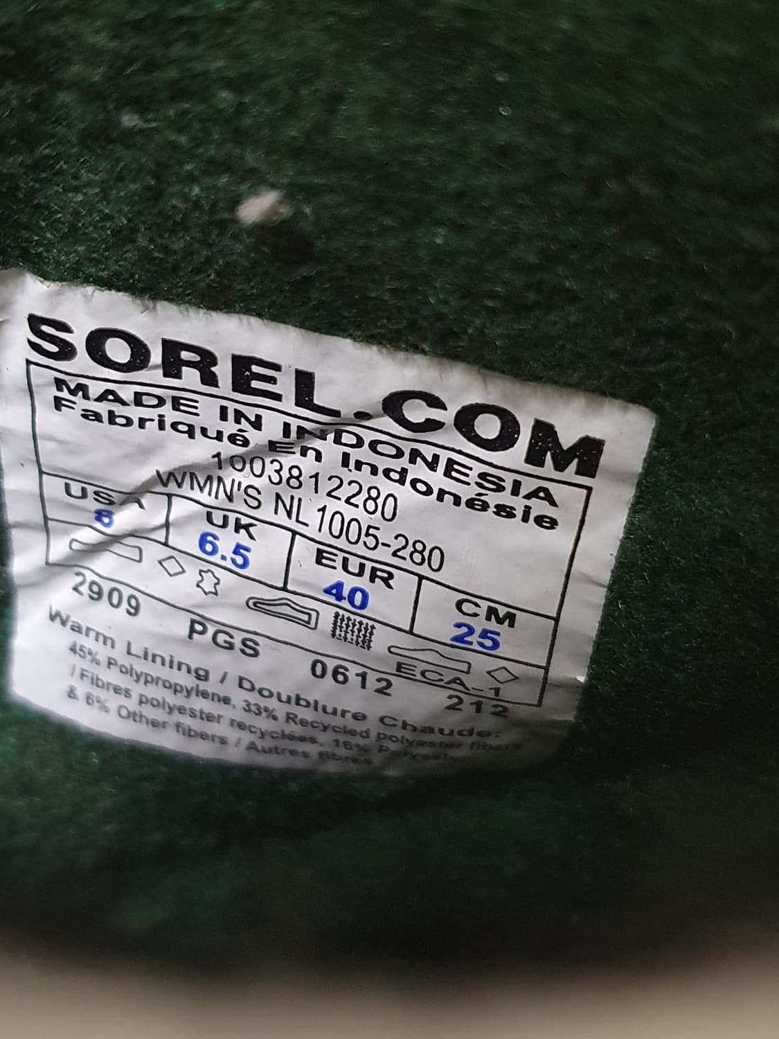 소렐 우먼스 카리부 방한 부츠 브라운 250 상품이미지10