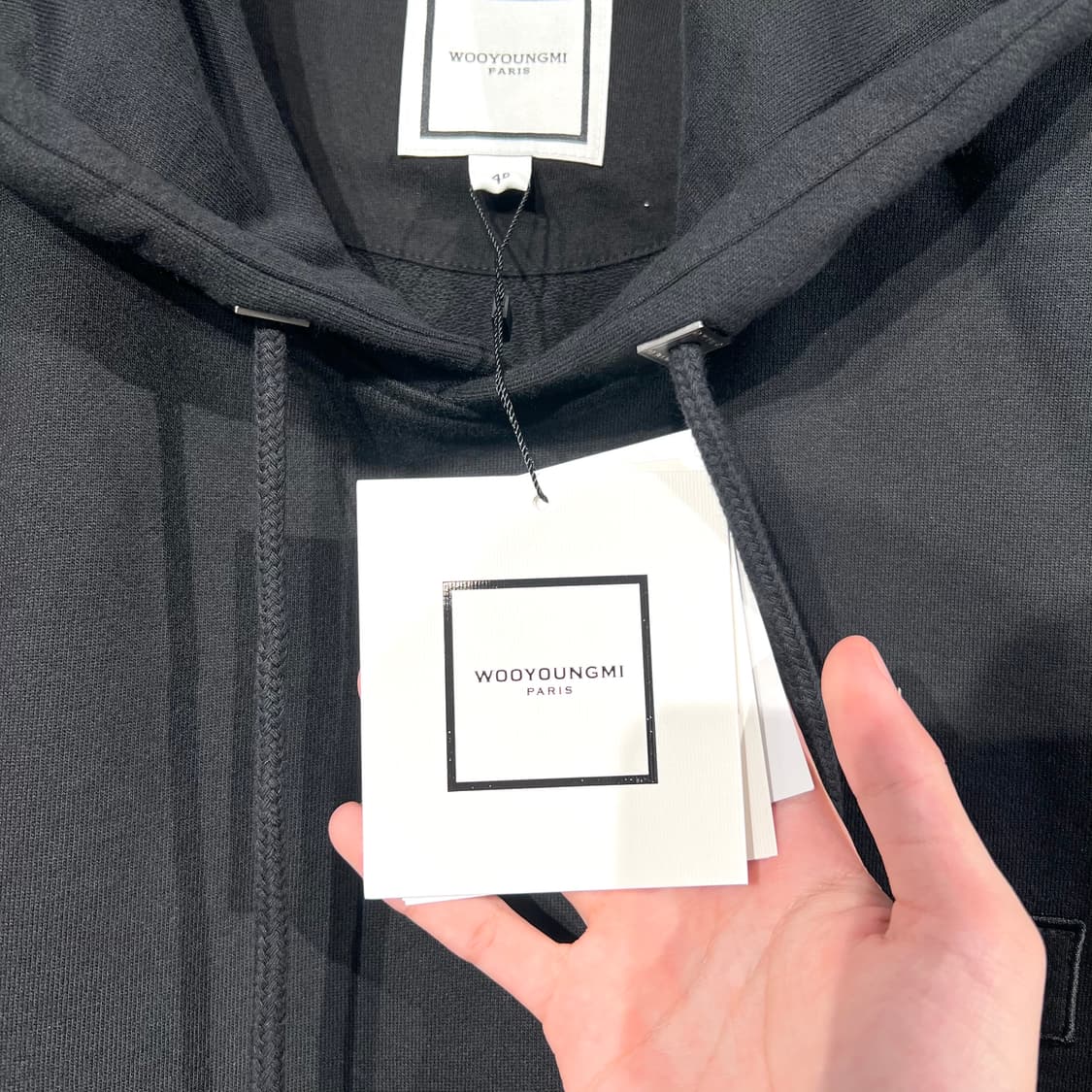 [정품] 우영미 플라워 후드티 (46size) 상품이미지7