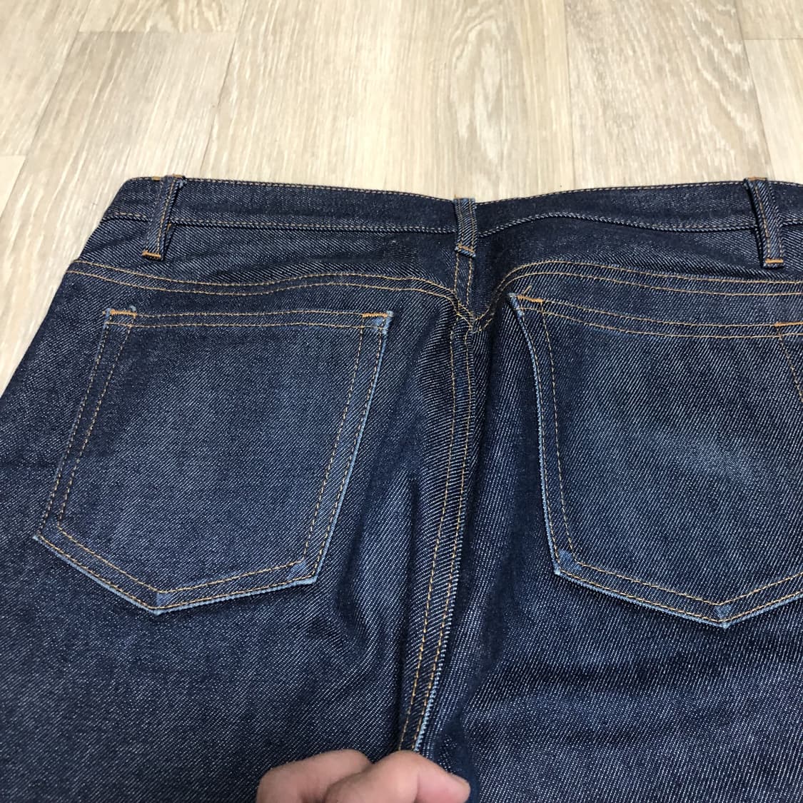 (30) 아페세 APC 뉴 쁘띠 스탠다드 생지 데님 상품이미지7