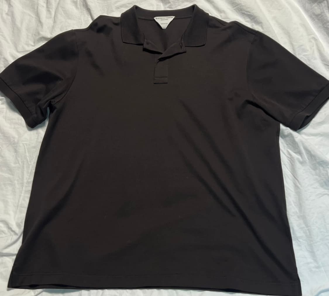 보테가베네타 카라 티셔츠 다크브라운(사이즈 105-110) 상품이미지1