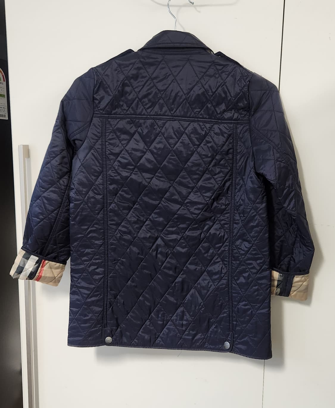 버버리 키즈 퀼팅 자켓 12Y 상품이미지2