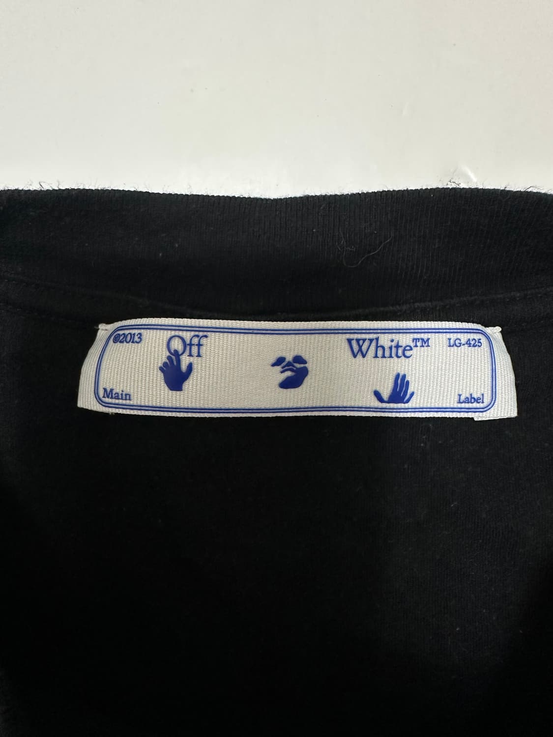 오프화이트 플라워 애로우 블랙 반팔티 상품이미지5