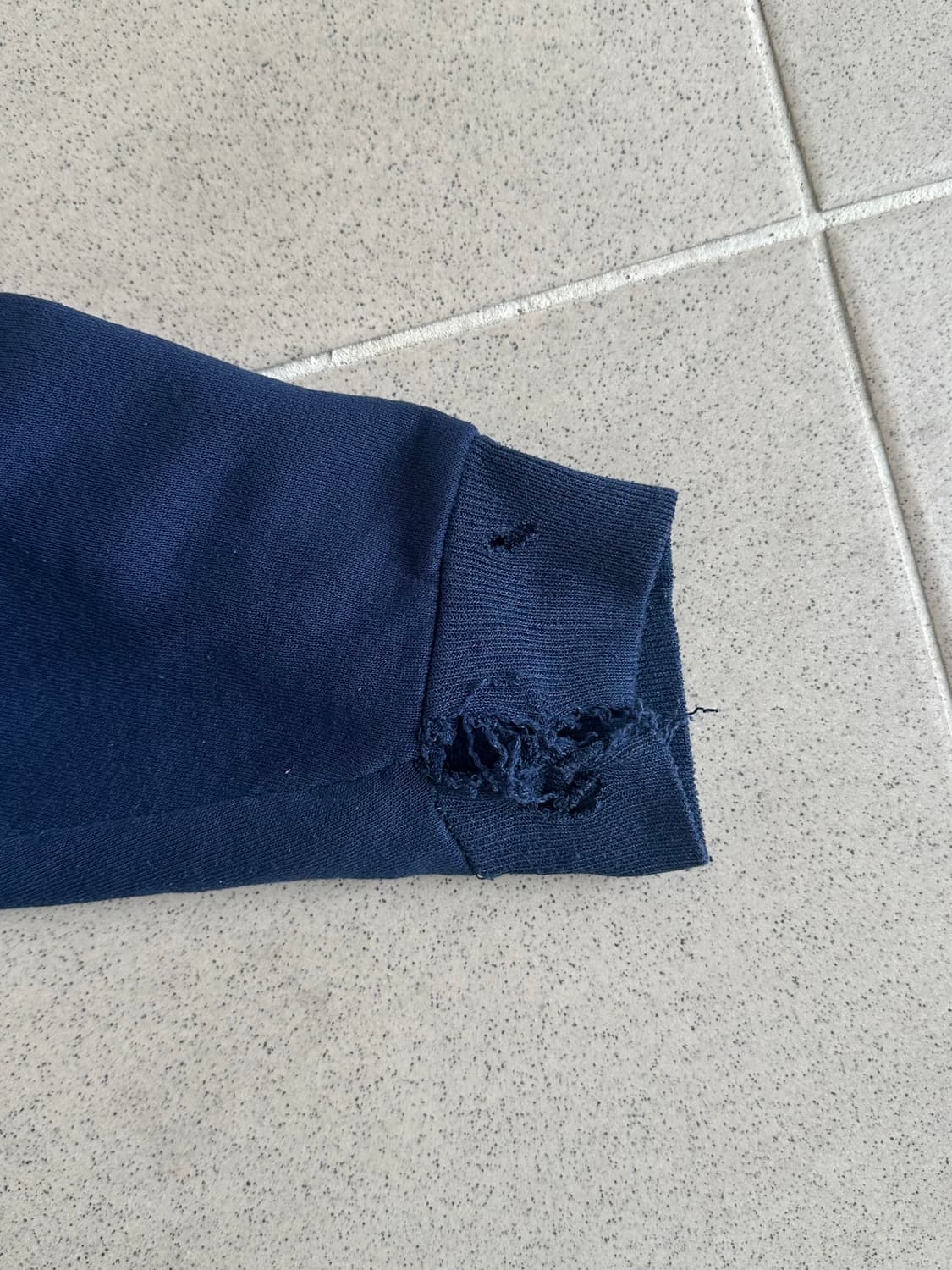 00s 빈티지 러셀 후드집업 네이비 L 상품이미지9