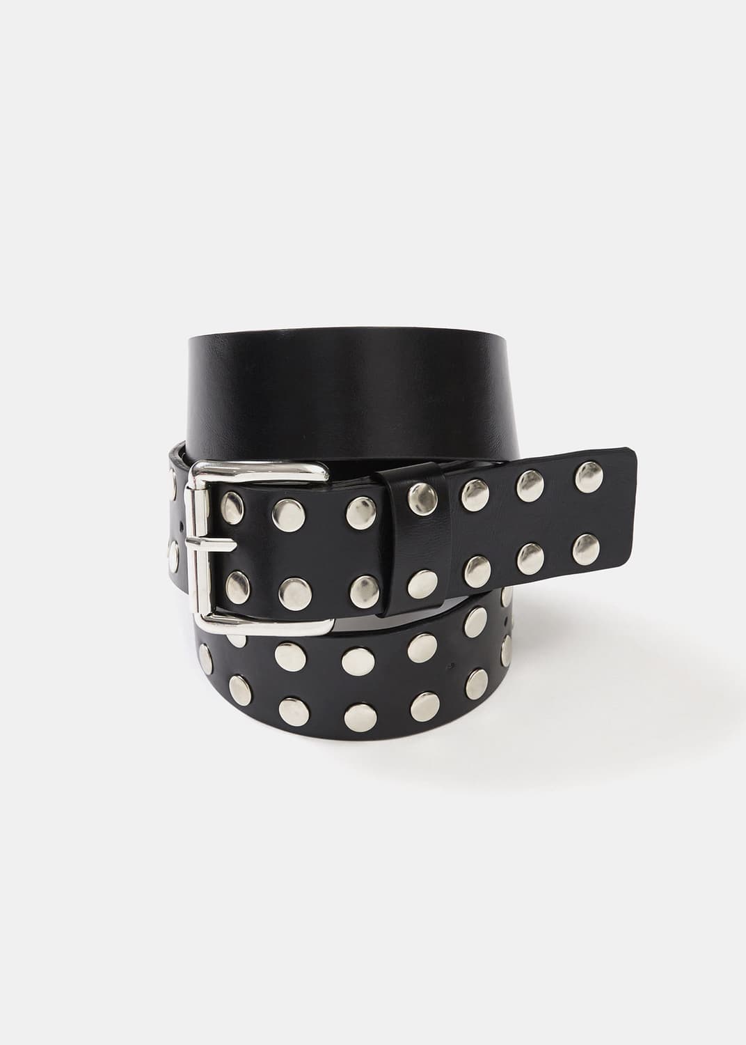 LCDC DOUBLE STUDDED LEATHER BELT / 새상품 상품이미지3