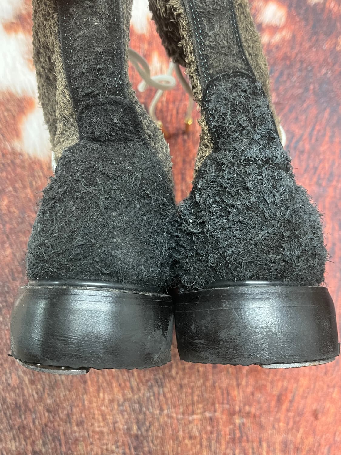 [250] 빈티지 스웨이드 컴뱃 부츠 전투화 상품이미지4