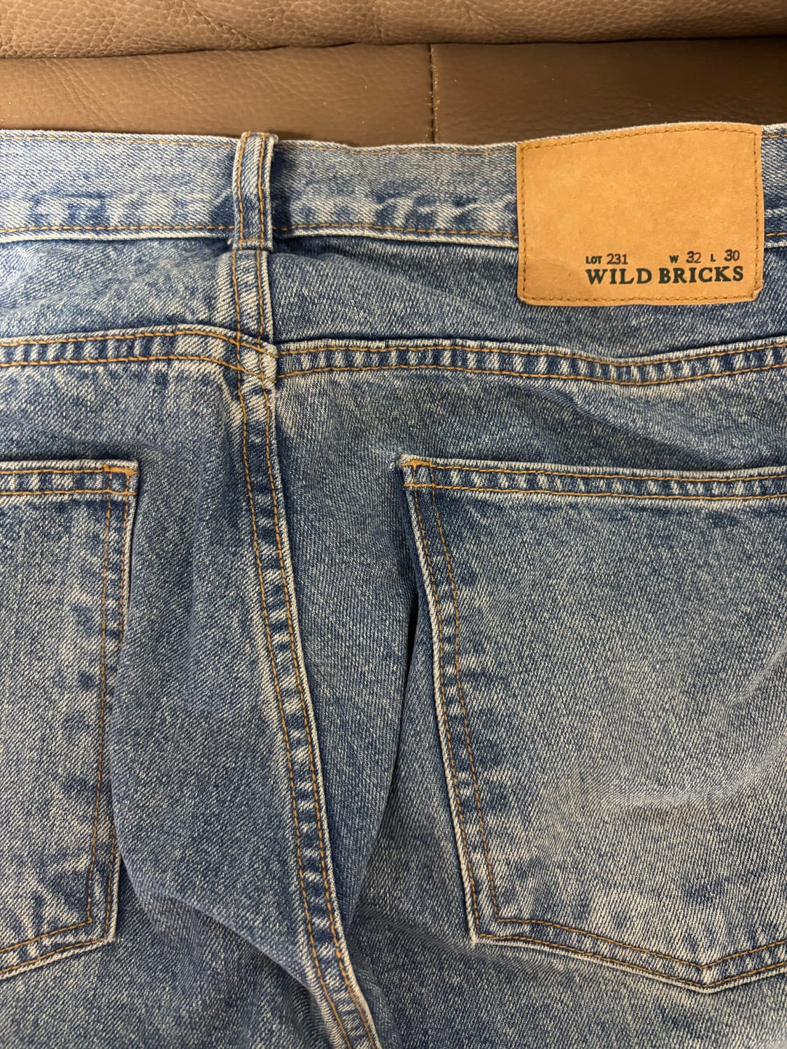 와일드 브릭스 LF FIVE POCKET JEANS blue L 상품이미지4