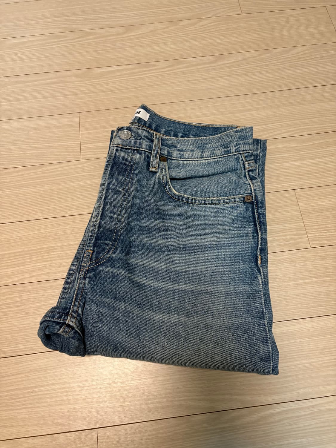 리던 와이드레그 데님 상품이미지8